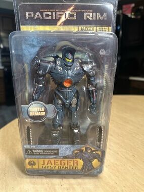 NECA Pacific Rim Jaeger Gipsy Danger Battle Damage 7" Action Figure, Retired